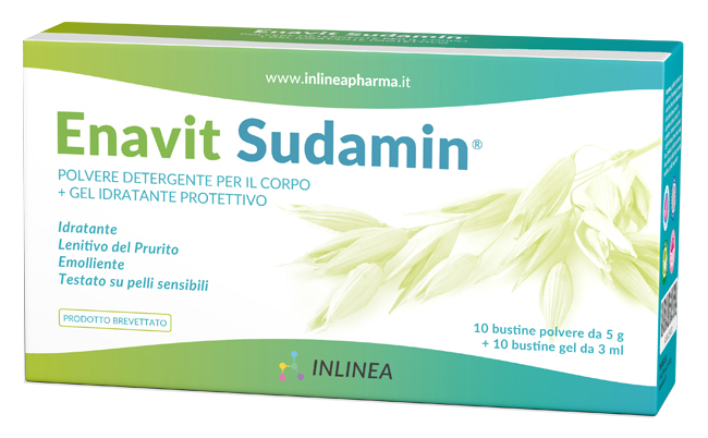 ENAVIT SUDAMIN 10 BUSTINE POLVERE DA 5 G + 10 BUSTINE GEL DA 5 ML - Farmacia Bartoli