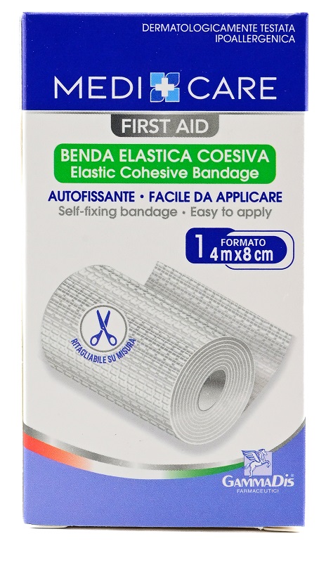 BENDA MEDICARE COESIVA CM 8X4 M MEDICARE - Farmacia Bartoli