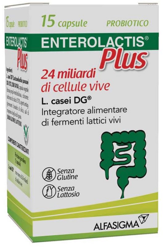 ENTEROLACTIS PLUS 15 CAPSULE - Farmacia Bartoli
