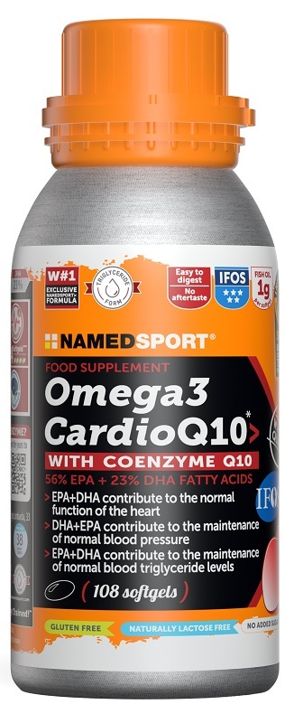 OMEGA3 CARDIOQ10 108 SOFTGELS - Farmacia Bartoli