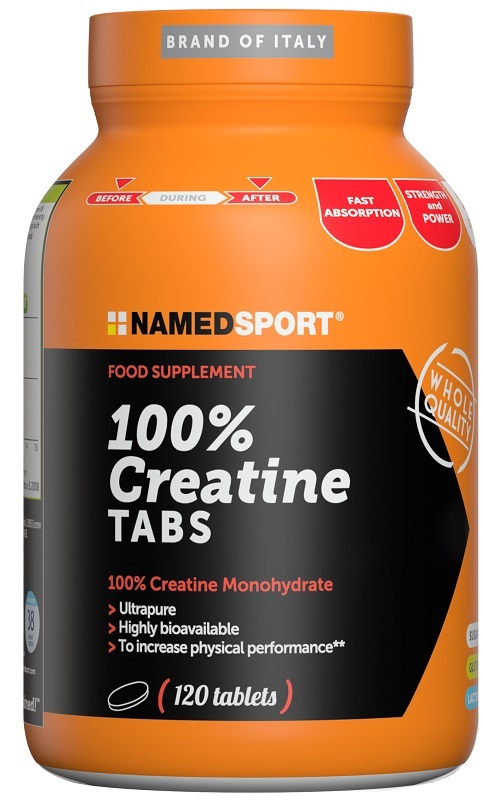 100% CREATINE TABS RB 120 COMPRESSE - Farmacia Bartoli