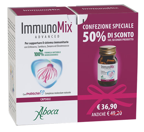 IMMUNOMIX ADVANCED 50 CAPSULE RM CONFEZIONE SPECIALE 2 PEZZI - Farmacia Bartoli