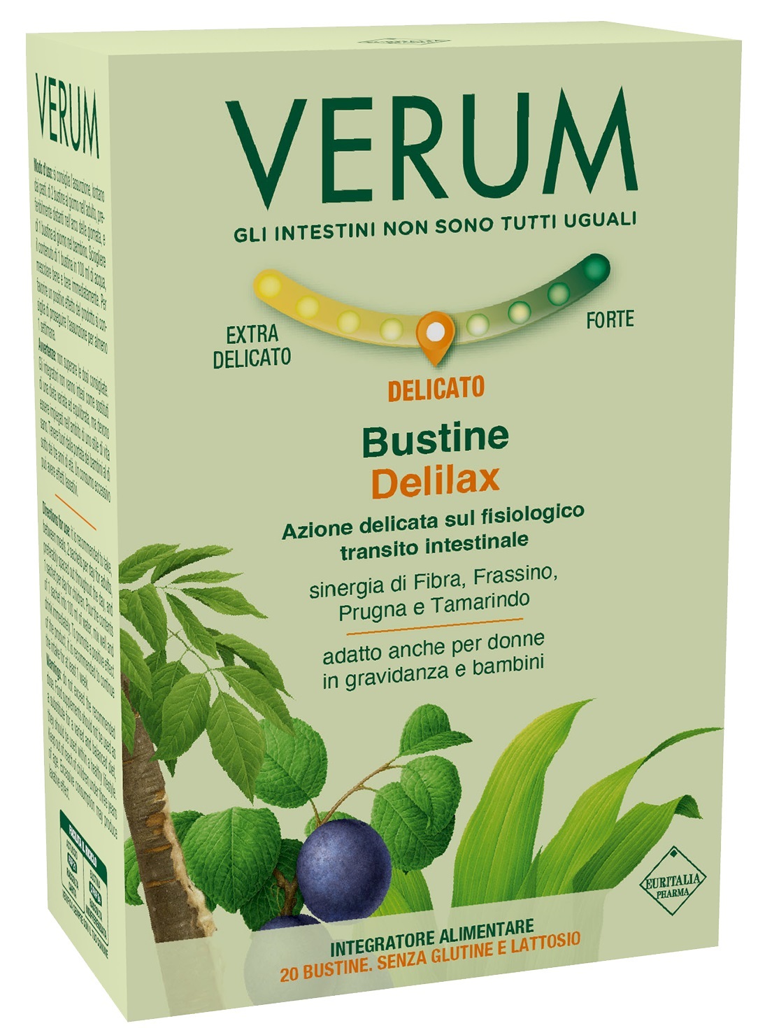 VERUM DELILAX 20 BUSTINE 80 G - Farmacia Bartoli