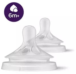 AVENT TETTARELLA NATURAL 3,0 LIQ DEN 2 PEZZI - Farmacia Bartoli