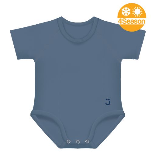 J BIMBI BODY 0-36M BIO COTTON 4SEASON BLU - Farmacia Bartoli