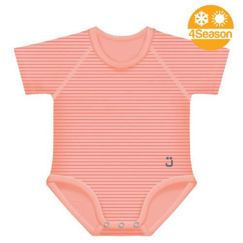 J BIMBI BODY 0-36M BIO COTTON 4SEASON RIGHE CORALLO - Farmacia Bartoli