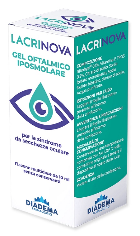 LACRINOVA GEL OFTALMICO IPOSMOLARE TB 10 ML - Farmacia Bartoli