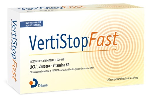 VERTISTOP FAST 20 COMPRESSE - Farmacia Bartoli
