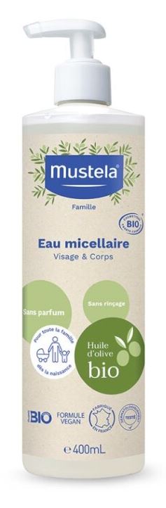 MUSTELA ACQUA MICELLARE BIO 400 ML - Farmacia Bartoli