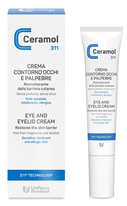 CERAMOL CREMA CONTORNO OCCHI E PALPEBRE 15 ML - Farmacia Bartoli