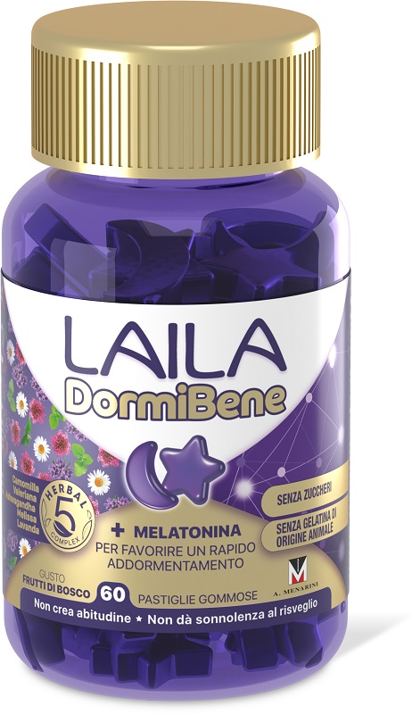 LAILA DORMIBENE 60 GOMMOSE - Farmacia Bartoli