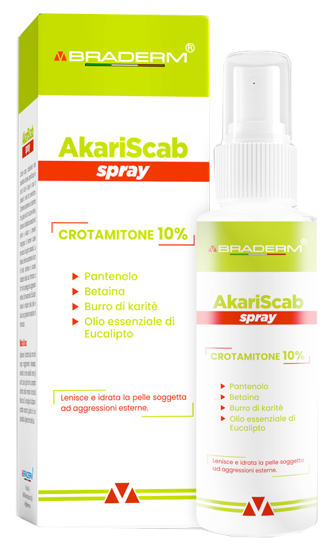 AKARISCAB SPRAY 100 ML BRADERM - Farmacia Bartoli
