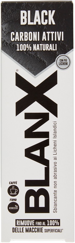 BLANX BLACK CARBONE DENTIFRICIO 75 ML - Farmacia Bartoli