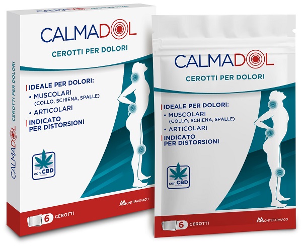 CALMADOL CEROTTO PER DOLORI 6 PEZZI - Farmacia Bartoli