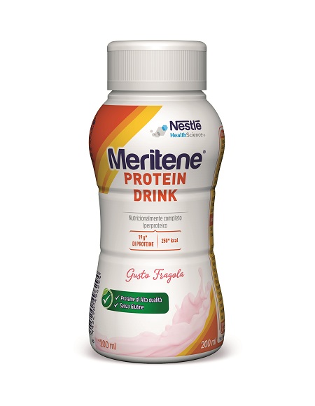MERITENE PROTEIN DRINK FRAGOLA 200 ML - Farmacia Bartoli