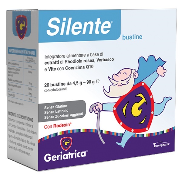 SILENTE 20 BUSTINE DA 4,5 G - Farmacia Bartoli