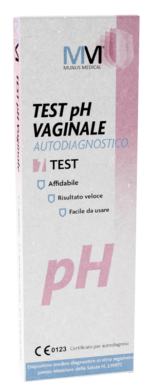 MUNUS MEDICAL TEST AUTODIAGNOSTICO PH VAGINALE - Farmacia Bartoli