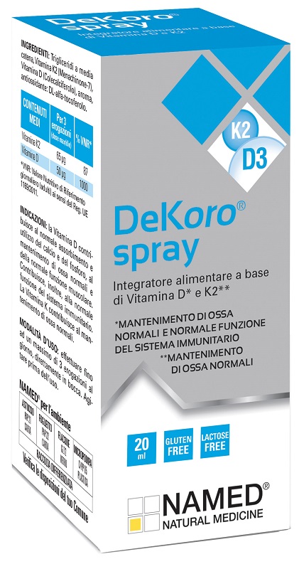 DEKORO SPRAY + 20 ML - Farmacia Bartoli