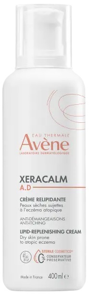 EAU THERMALE AVENE XERACALM AD CREMA LIPORESTITUTIVA 400 ML NUOVA FORMULAZIONE - Farmacia Bartoli