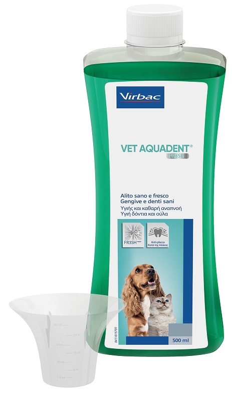 VET AQUADENT FR3SH 500 ML - Farmacia Bartoli