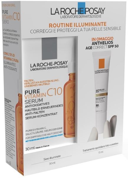 KIT VITAMIN C10 SIERO 30 ML+AGE 15 ML - Farmacia Bartoli