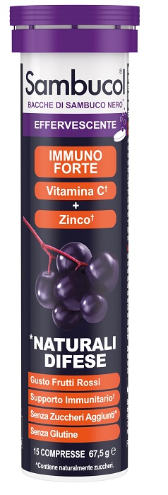 SAMBUCOL EFFERVESCENTE 15 COMPRESSE - Farmacia Bartoli
