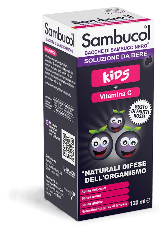 SAMBUCOL SOLUZIONE DA BERE KIDS 120 ML - Farmacia Bartoli