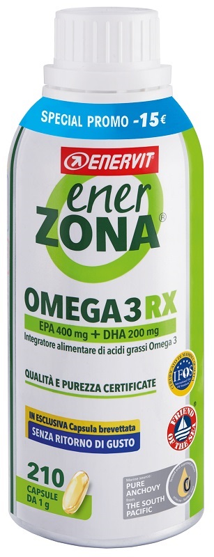 ENERZONA OMEGA 3 RX 210 CAPSULE DA 1 G TAGLIO PREZZO -15 EURO - Farmacia Bartoli