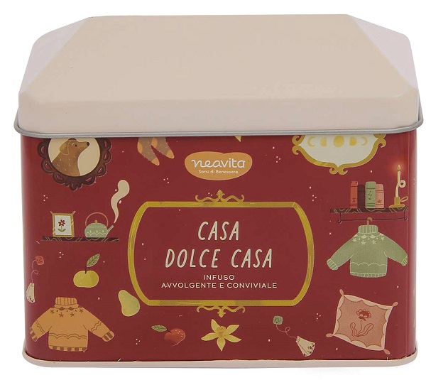 NEAVITA INFUSO CASA DOLCE CASA IN CASETTA COCCOLE DI TE' ROSSA - Farmacia Bartoli