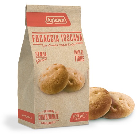 AGLUTEN FOCACCIA TOSCANA 100 G - Farmacia Bartoli