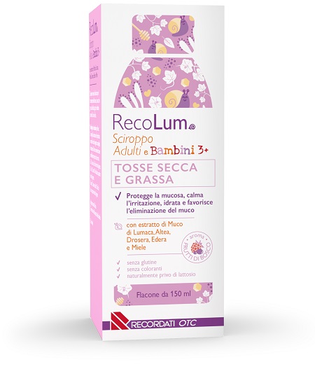 RECOLUM SCIROPPO TOSSE ADULTI-BAMBINI 150 ML - Farmacia Bartoli