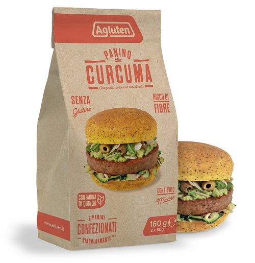 AGLUTEN PANINO CURCUMA 160 G - Farmacia Bartoli