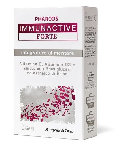 IMMUNACTIVE FORTE PHARCOS 30 COMPRESSE - Farmacia Bartoli
