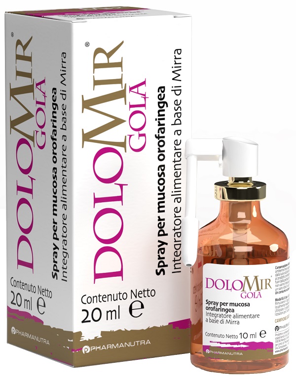 DOLOMIR GOLA SPRAY 20 ML - Farmacia Bartoli
