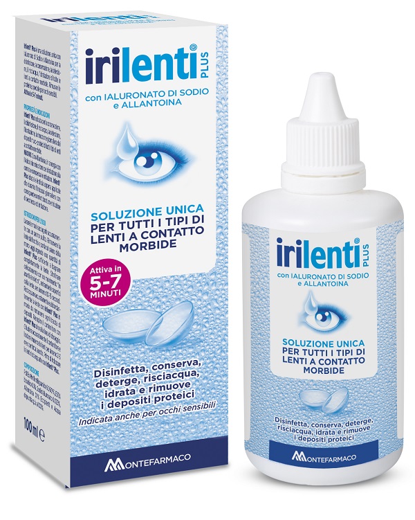 SOLUZIONE UNICA PER LENTI A CONTATTO IRILENTI 100 ML - Farmacia Bartoli
