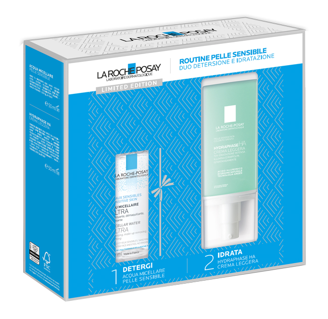 HYDRAPHASE LEGERE 50 ML NATALE 23 1 ACQUA MICELLARE PELLE SENSIBILE 50 ML + 1 HYDRAPHASE HA CREMA LEGGERA 50 ML - Farmacia Bartoli