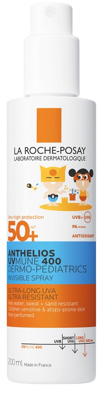 ANTHELIOS SPRAY UVMUNE BAMBINO 50+ 200 ML - Farmacia Bartoli