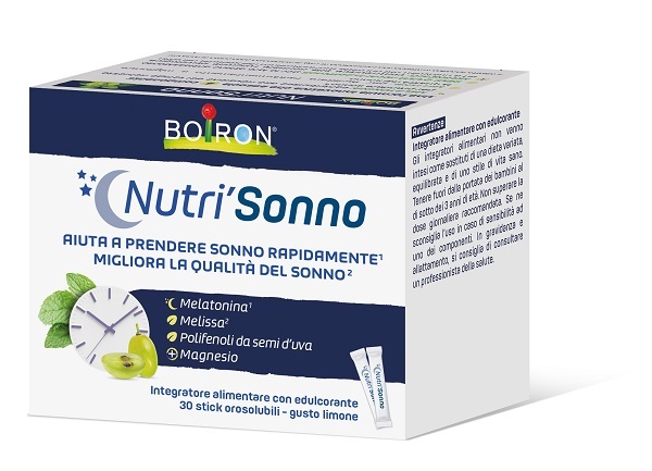 NUTRI'SONNO 30 STICK OROSOLUBILI GUSTO LIMONE - Farmacia Bartoli