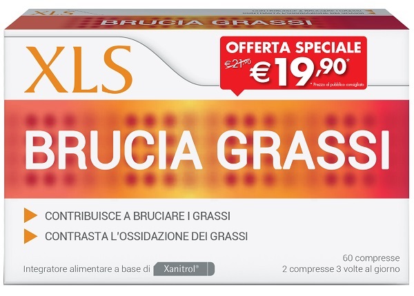 XLS BRUCIA GRASSI 60 COMPRESSE TAGLIO PREZZO - Farmacia Bartoli