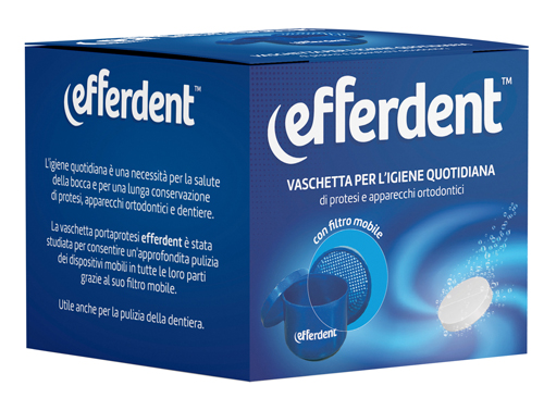EFFERDENT VASCHETTA PORTAPROTESI - Farmacia Bartoli