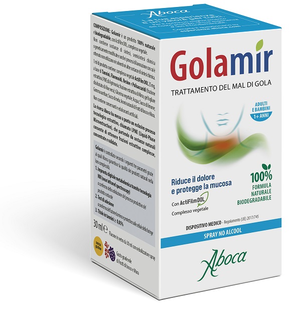 GOLAMIR SPRAY NO ALCOL 30 ML - Farmacia Bartoli