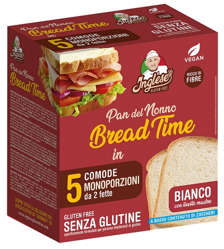 INGLESE BREAD TIME BIANCO 2 PEZZI DA 125 G - Farmacia Bartoli