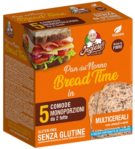 INGLESE BREAD TIME MULTICEREALI 2 PEZZI DA 125 G - Farmacia Bartoli