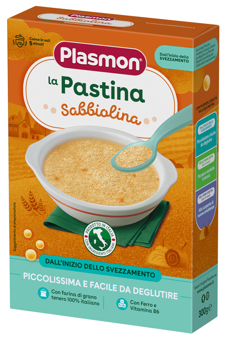 PLASMON PASTA SABBIOLINA 300 G - Farmacia Bartoli