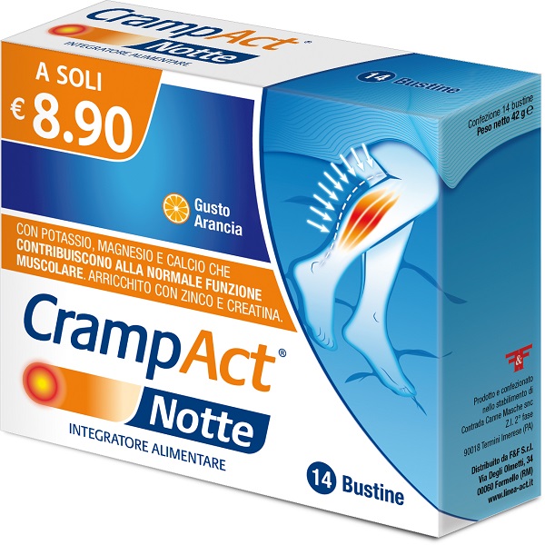 CRAMPACT NOTTE 14 BUSTINE - Farmacia Bartoli