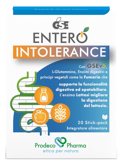 GSE ENTERO INTOLERANCE 20 STICKPACK - Farmacia Bartoli
