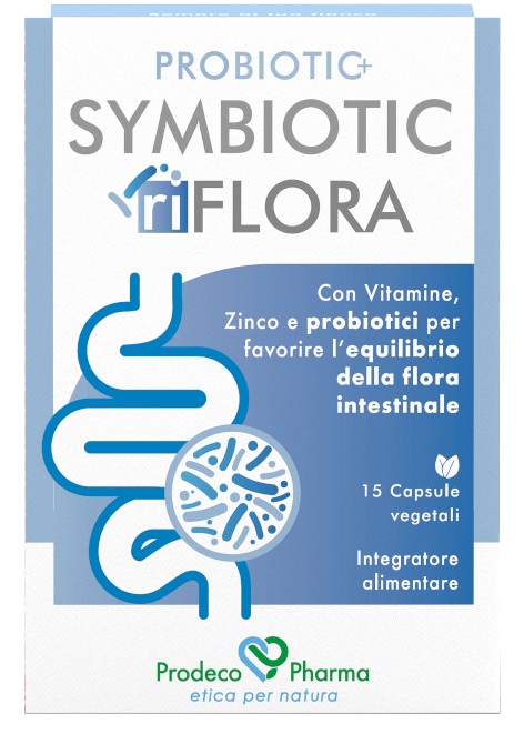 PROBIOTIC+ SYMBIOTIC RIFLORA 15 CAPSULE - Farmacia Bartoli