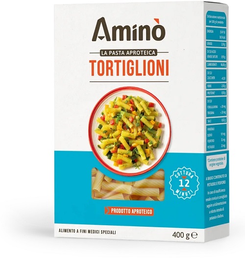 AMINO' TORTIGLIONI APROTEICI 400 G - Farmacia Bartoli