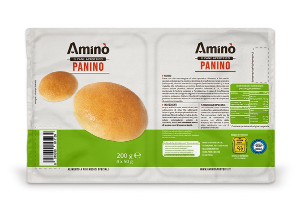 AMINO' PANINO 4 BLISTER X 50G - Farmacia Bartoli