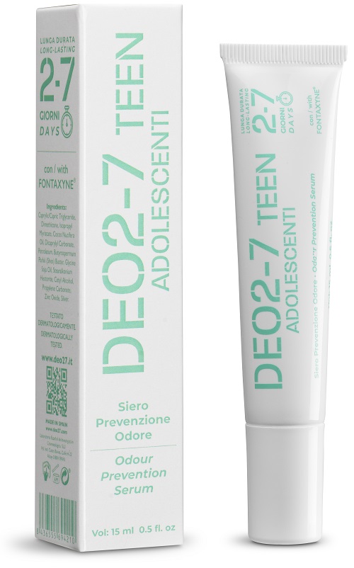 DEO 2-7 TEEN SIERO PREVENZIONE ODORE ADOLESCENTI 15 ML - Farmacia Bartoli